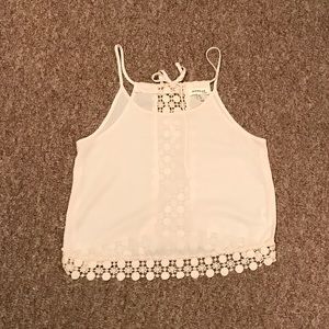 CREAM TANK TOP